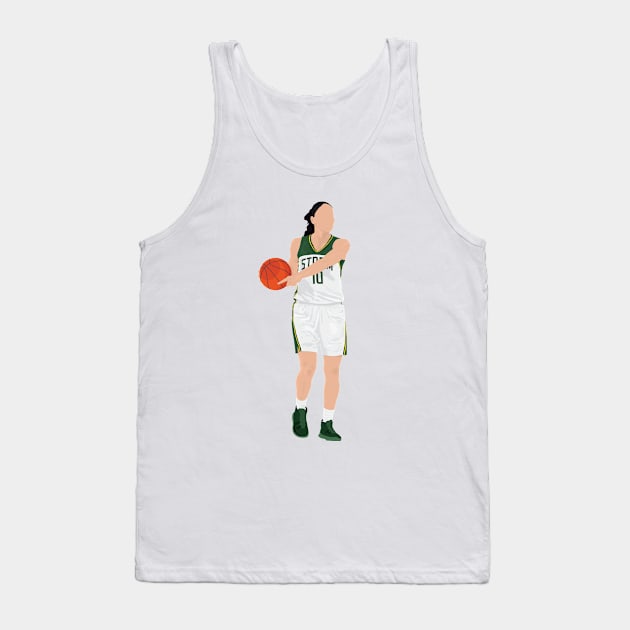 Basketball Storm Tank Top by RockyDesigns